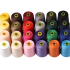 20/3 40/2 60/3 100 Spun Polyester Dikiş İpliği Renkleri 5000 yards 8000m 10000 Metre