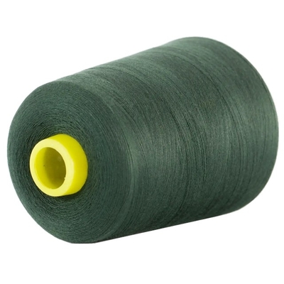 Sıcak satış overlok ipliği dikiş iyi esneme spor giyim 40/2 polyester dikiş ipliği