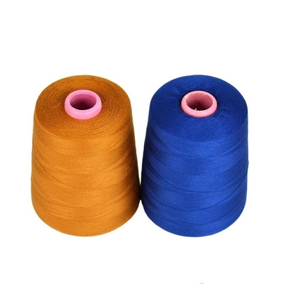 % 100 Polyester Dikiş İpi 40/2 40s/2 402 3000 Yards Spot Farklı Renklerle
