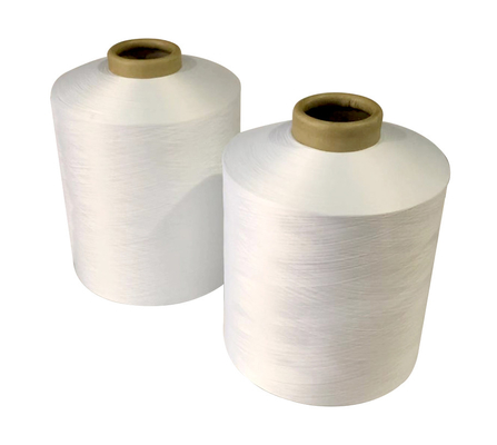 150D/48F/2, 300D/96F/2 600D DTY NIM LIM Ham Beyaz 100% Polyester Filament Yaprak
