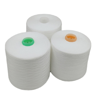 eğrilmiş polyester iplik boyalı eğrilmiş polyester iplik 202 302 402 502 602 polyester halka eğrilmiş iplik