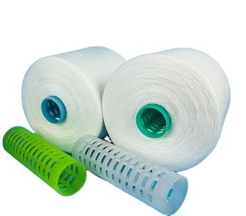 eğrilmiş polyester iplik boyalı eğrilmiş polyester iplik 202 302 402 502 602 polyester halka eğrilmiş iplik
