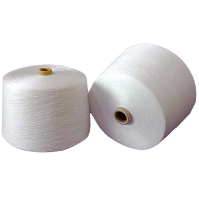 Optik Beyaz, Çiğ Beyaz, Beyaz Beyaz 100% Polyester Core Spun Yarn 40/2, 20/2