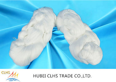 Yüzde 100 Polyester Dönüştürülmüş İplik Hank, Optik Beyaz Polyester İplik