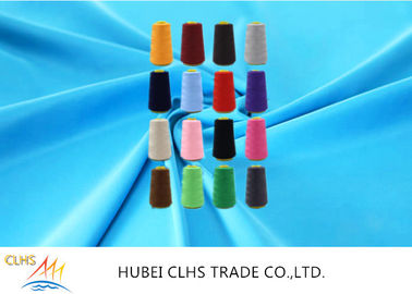Ham Beyaz / Boyalı% 100 Polyester Dikiş İpliği Halkası İplik 3000 Metre 5000 Metre