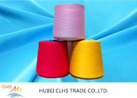 Boyalı Renkli Yüksek Mukavemetli Polyester İplik 20S-60S %100 YIZHENG Polyester İplik