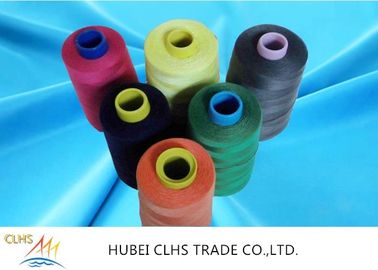 Dikiş Makinası İçin Renkler Rulo 100 Bükülmüş Polyester Dikiş İpliği Yüksek Mukavemet