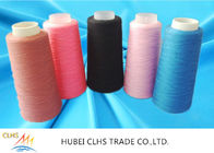 Ultrathin Kumaş İçin Ring Spun Polyester İplik, Renkli Spun Polyester Dikiş İpliği