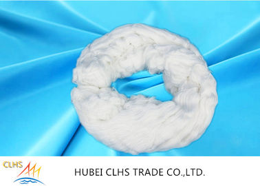 Yumuşak Yüzey Polyester Ring Spun Yarn 100 Polyester Spun Yarn