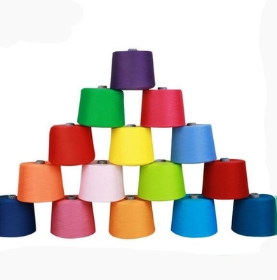Renkler % 100 Polyester Boyama Dikiş Yapısı 20/2, 30/2, 40/2 Dikiş için