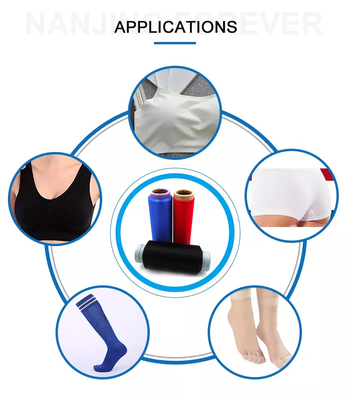 Çoraplar için Yüksek Elastik 100% Naylon İplik