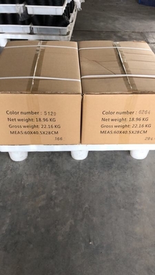 Fabrika yeri %100 Polyester dikiş ipliği Çok Renkli 40/2 3000 Yards/Cone
