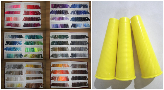 Çok Renkli 30/2 30/2 100% Polyester Spun Dikiş İpi Yüksek Dayanıklılık