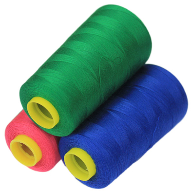 Çeşitli Renkli 100% Core Spun Polyester Dikiş İpi 40/2 3000Y 4000Y 5000Yards