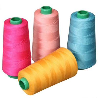 100% Polyester Dikiş İpi Poly Poly Core Spun İpi Fiyat 40/2