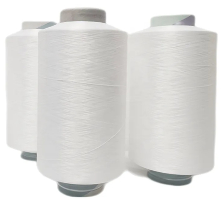 150D/48F, 300D/96F NIM Çiğ Beyaz DTY Polyester İpek