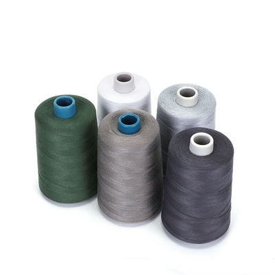 Fabrika Toptan 5000 Yards Siyah Poliester Dikiş İpi Dikiş için İpler