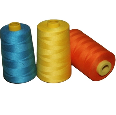 5000 Yards dikiş ipliği Polyester dikiş ipliği Çok renkli Fabrika Toptan Polyester iplikler