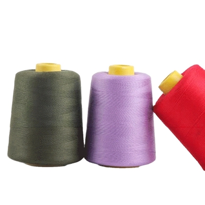 Dikiş İçin Kumaş İplikleri İçin Renkli Yüksek Kaliteli Dikiş İpliği 402 Polyester İplik