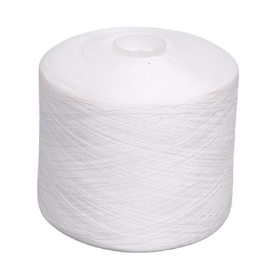 Çiğ Beyaz 42/2 Spun Polyester Yarn 100% Yizheng Dikiş İpi için