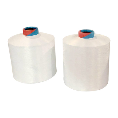Yarı Sert Beyaz NIM 150d/48f 100% Polyester Filament Yaprak örgü için
