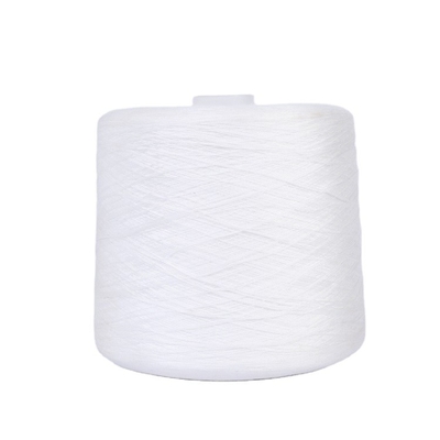 % 100 Bükülmüş Polyester İplik Polyester İplik Kaliteli Ağartılmış Siyah İplikler