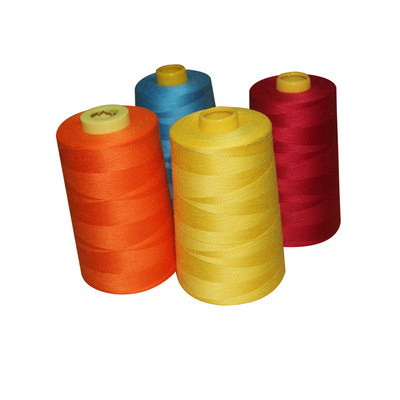 Giyim Ev Tekstili İçin Polyester İplik 402 Polyester Dikiş İpliği
