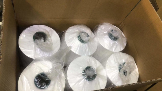 150/36 150/48 DTY 100% Polyester Çekim Teksturlu Yaprak örgü dokuma için