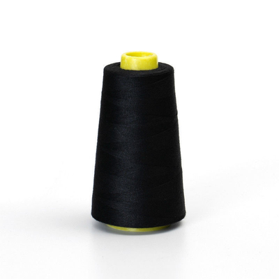 Giysiler için% 100 polyester eğrilmiş dikiş ipliği