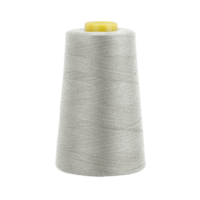 Giysiler için% 100 polyester eğrilmiş dikiş ipliği