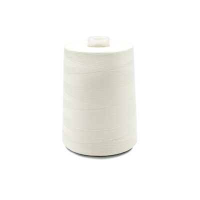 Giysiler için% 100 polyester eğrilmiş dikiş ipliği