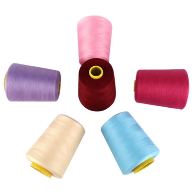 40/2 Spun Polyester dikiş ipliği nakış iplikleri 100% Spun dikiş ipliği