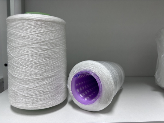 Fabrika Doğrudan Satış Çiğ Beyaz 402 Spun Polyester İpek Dikiş İpi