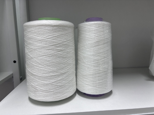 Fabrika Doğrudan Satış Çiğ Beyaz 402 Spun Polyester İpek Dikiş İpi