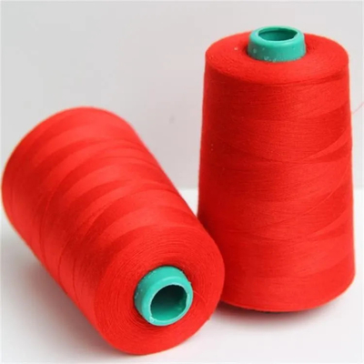 Farklı Renkli 100% Poliester Dikiş İpi 40/2 50/2 Dikiş İpi