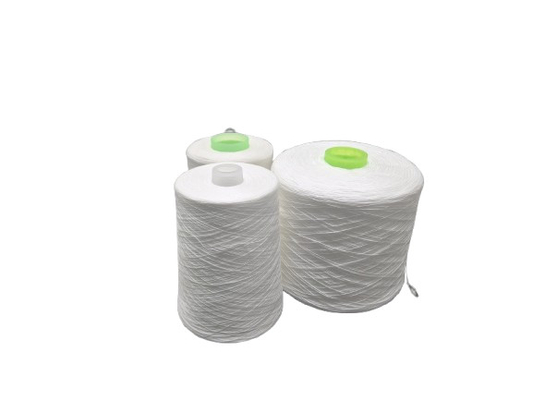 Çiğ Beyaz 100 Spun Polyester Yarn 402 403 202 203 Dikiş için