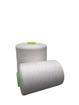 Çiğ Beyaz 100 Spun Polyester Yarn 402 403 202 203 Dikiş için