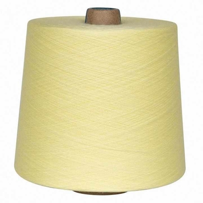Kalıcı yumuşak dokuma örgü için yüksek kaliteli polyester karışımlı iplik