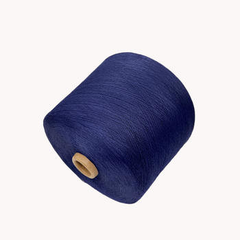 Kalıcı yumuşak dokuma örgü için yüksek kaliteli polyester karışımlı iplik