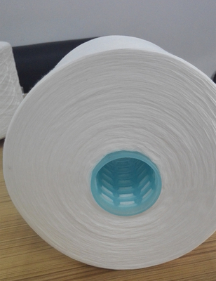 Ham Beyaz Yarı Mat Polyester İplik 42/2% 100 Yizheng Polyester Elyaf