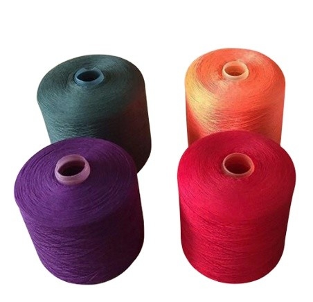 Fabrika 40s/2 302 402 100% Polyester Spun Yarn Raw White Dyeed Tube For Sewing Thread