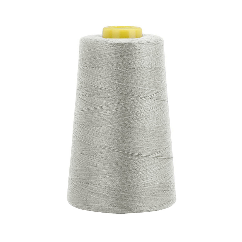 Polyester dikiş ipliği 402 makine ipliği, 3000Yards DIY dikiş makinesi için bağlantı Serging ipliği
